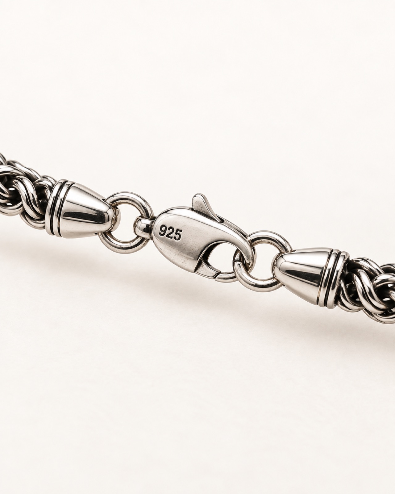 Custom Ranch Brand Pendant — Hardware detail