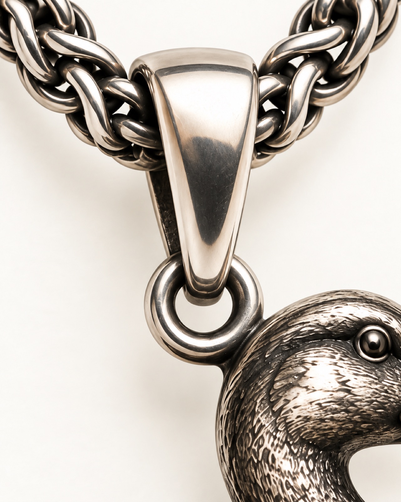 Duck Pendant — Construction detail