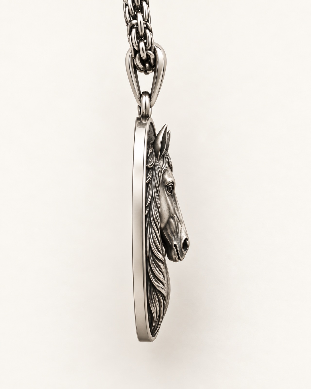 Horse Pendant — Side / profile