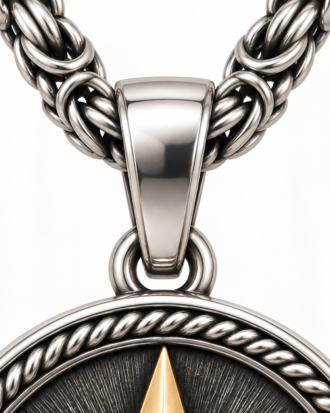 Lone Star Pendant — Construction detail