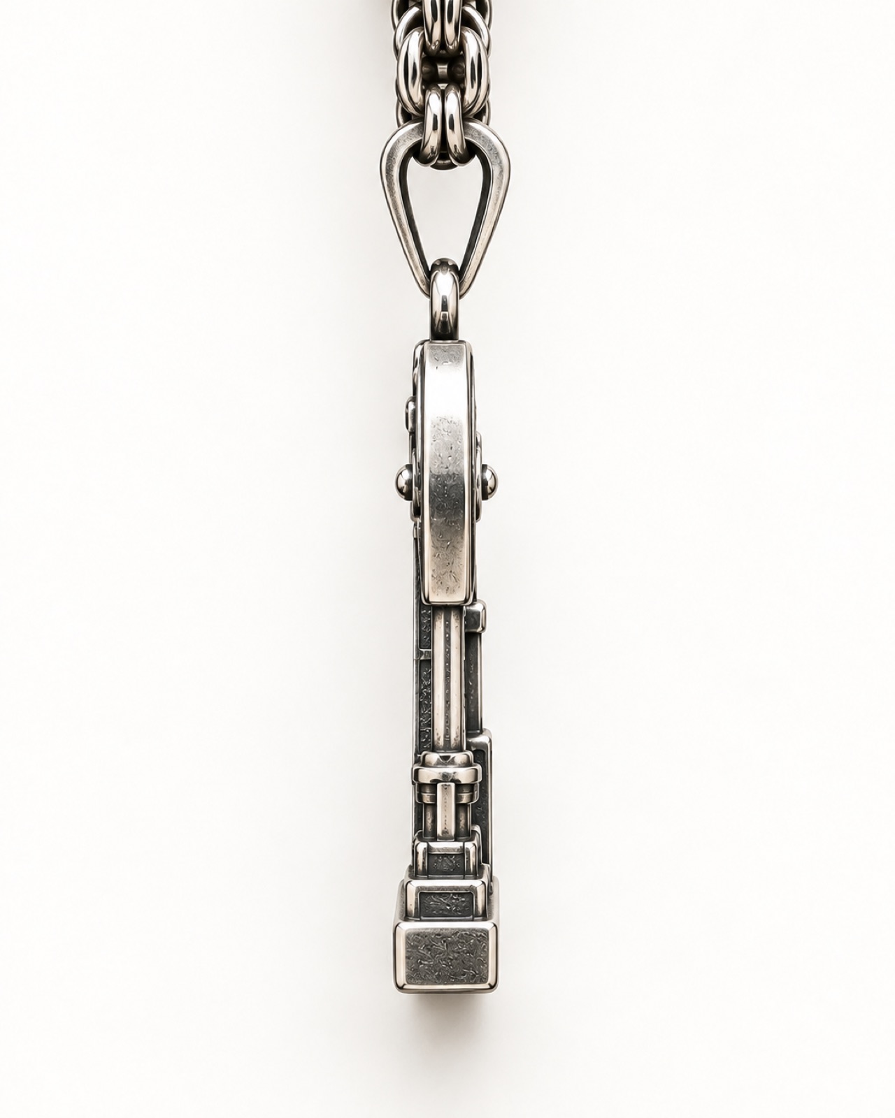 Pump Jack Pendant — Side / profile