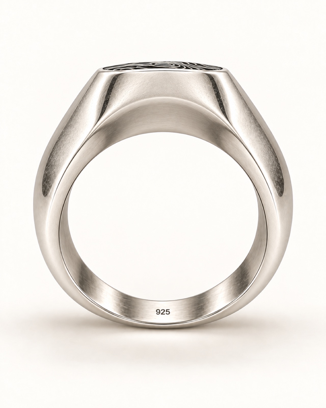 Topographic Ring — Back