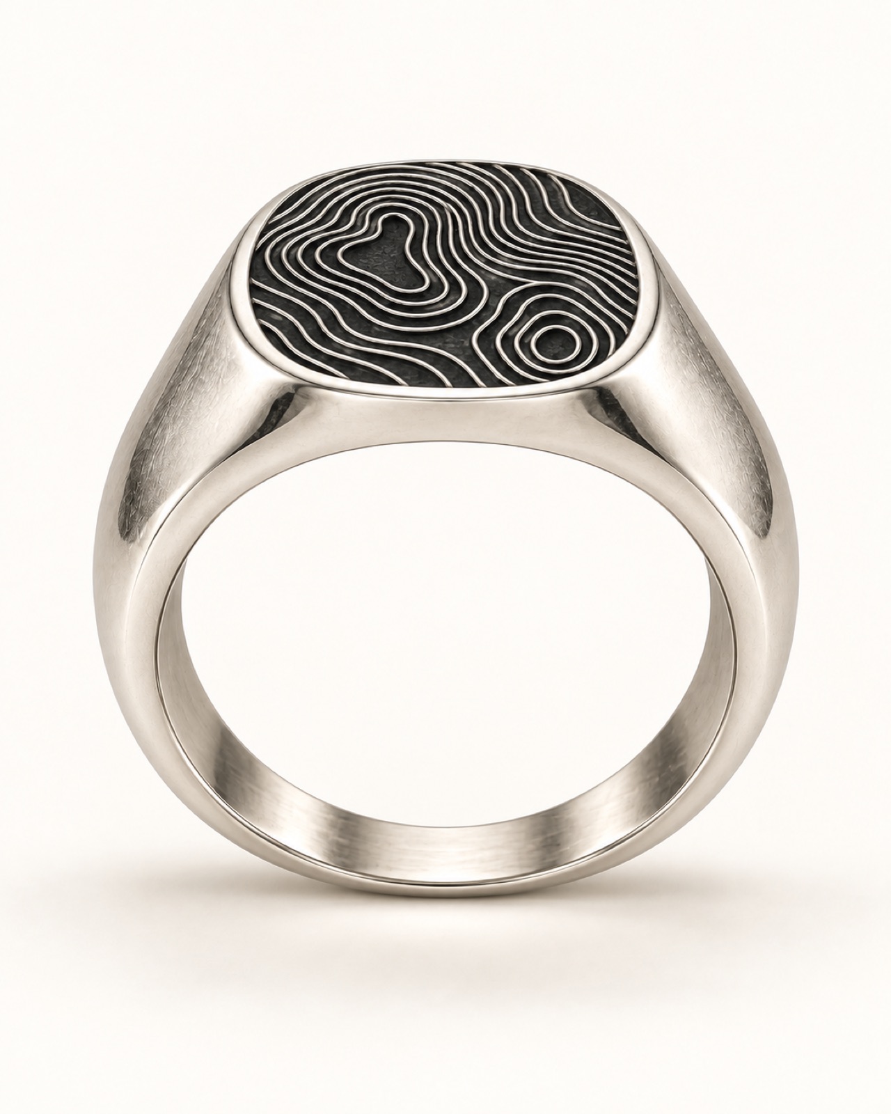 Topographic Ring — Side / profile