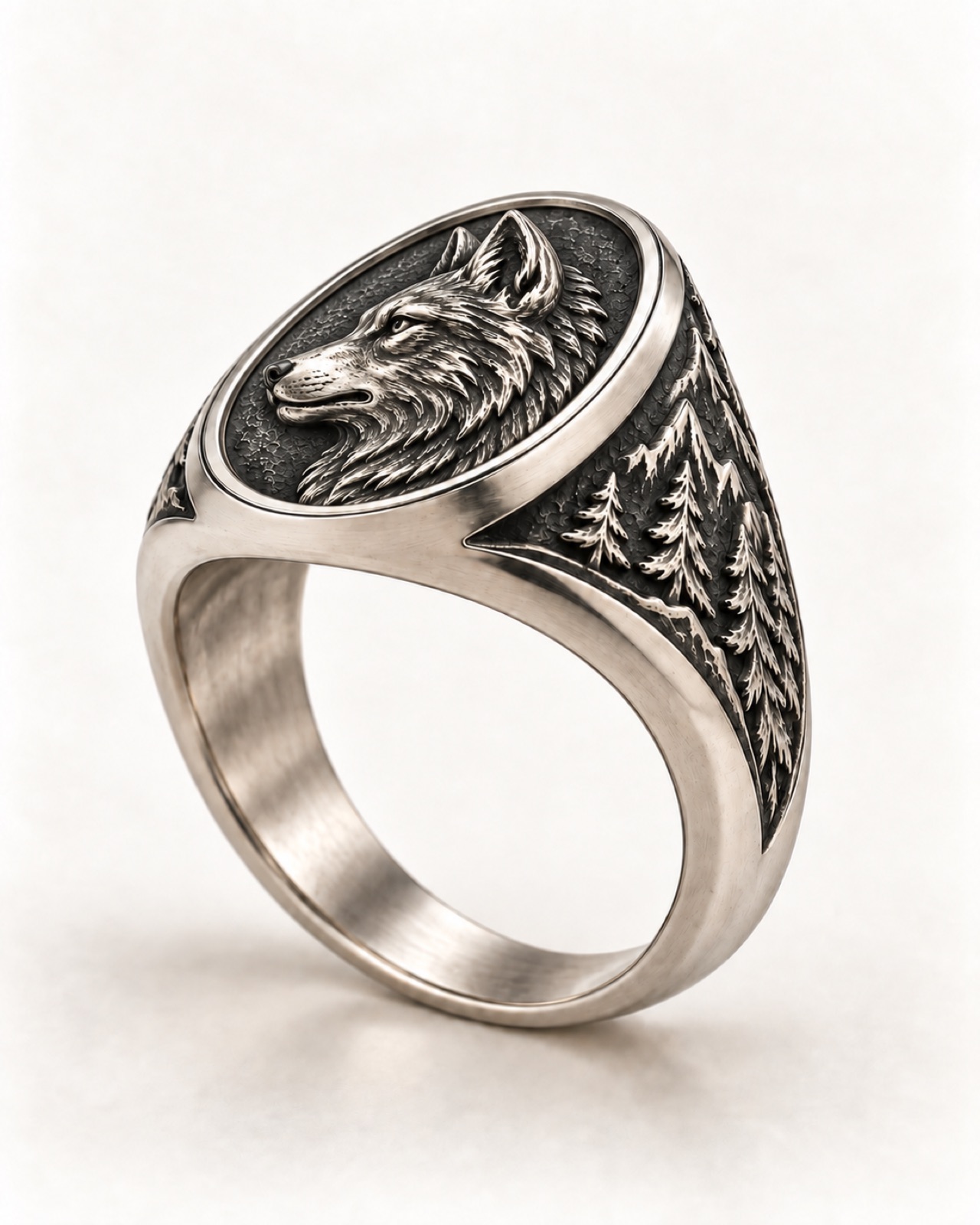 Wolf Signet — Side / profile
